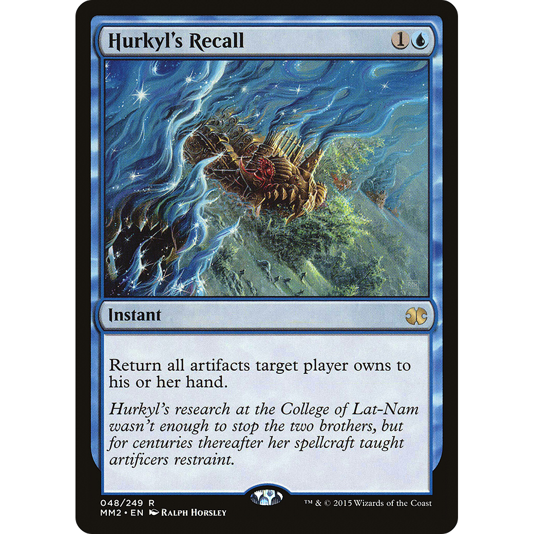 Hurkyl's Recall (MM2-048) - Modern Masters 2015