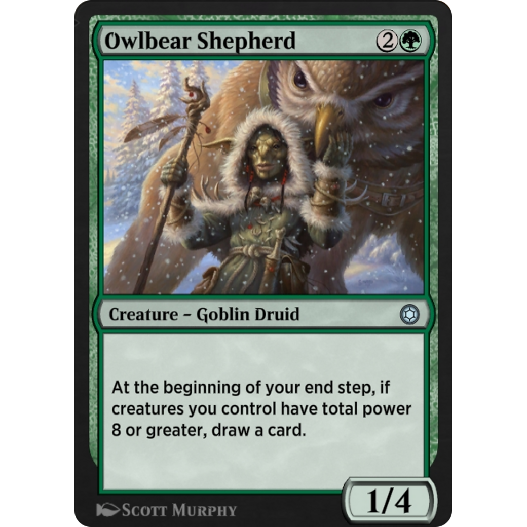Owlbear Shepherd (HBG-219) - Alchemy Horizons: Baldur's Gate