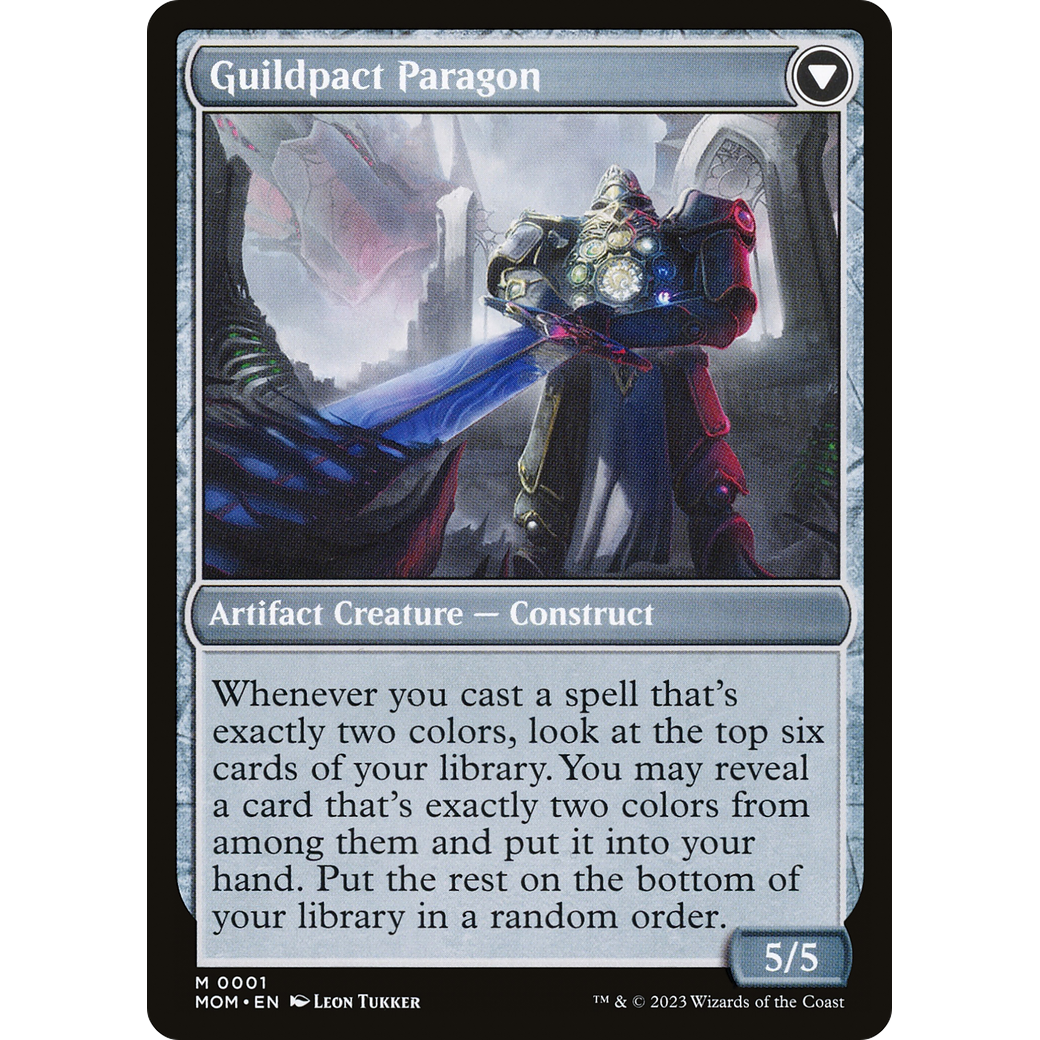 Invasion of Ravnica // Guildpact Paragon (MOM-001) - March of the Machine Foil