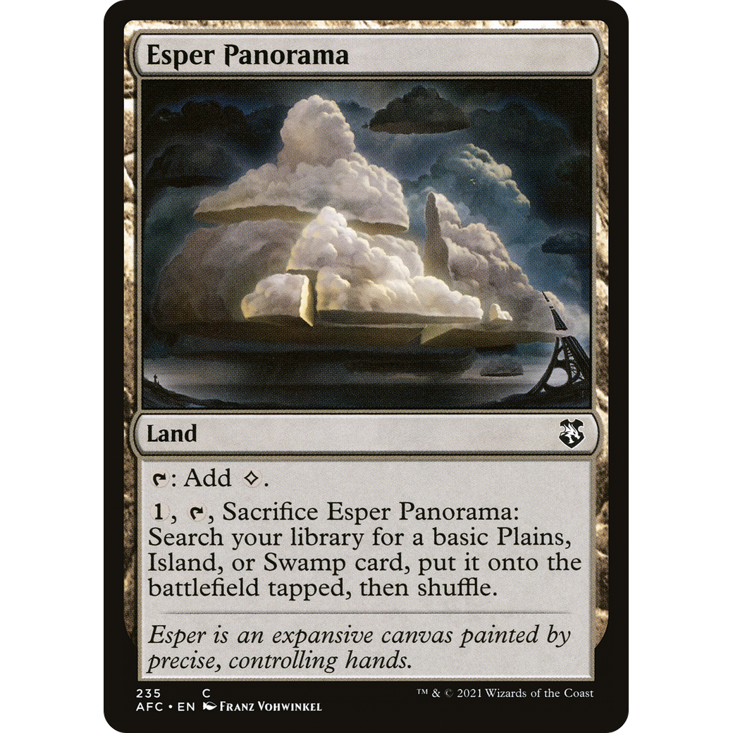Esper Panorama (AFC-235) - Forgotten Realms Commander