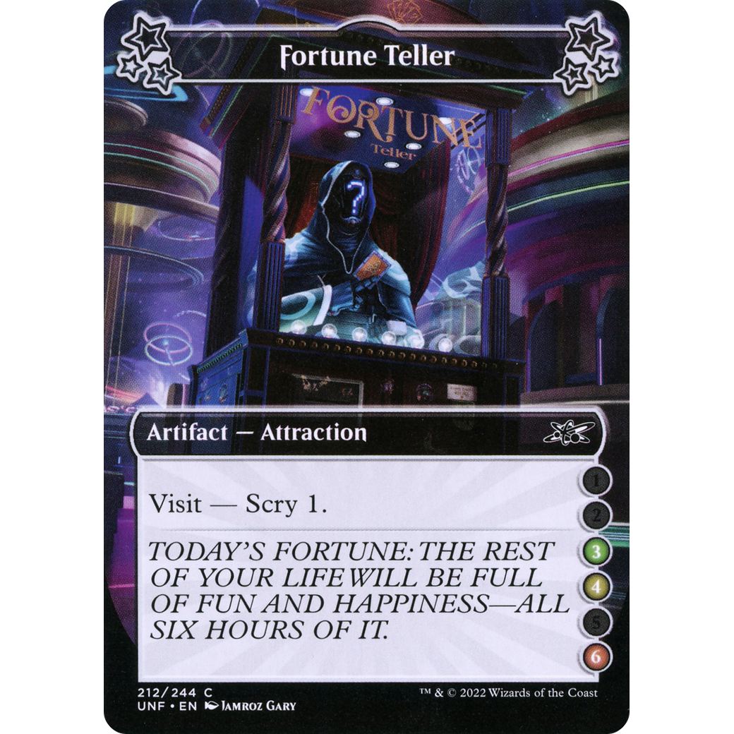 Fortune Teller (3-4-6) (UNF-212) - Unfinity Foil