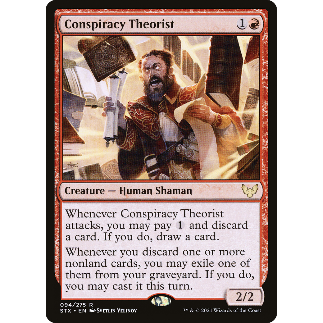 Conspiracy Theorist (STX-094) - Strixhaven: School of Mages Foil
