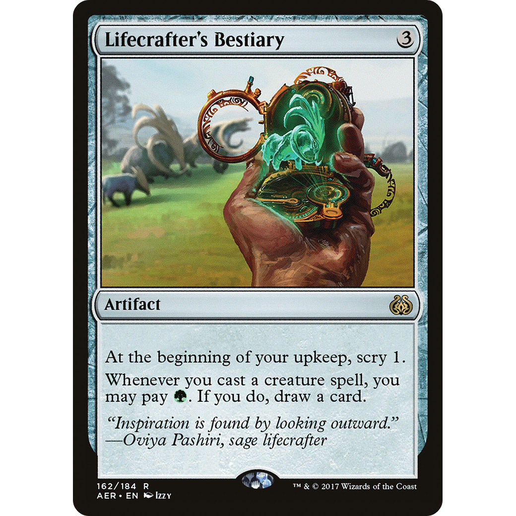 Lifecrafter's Bestiary (AER-162) - Aether Revolt