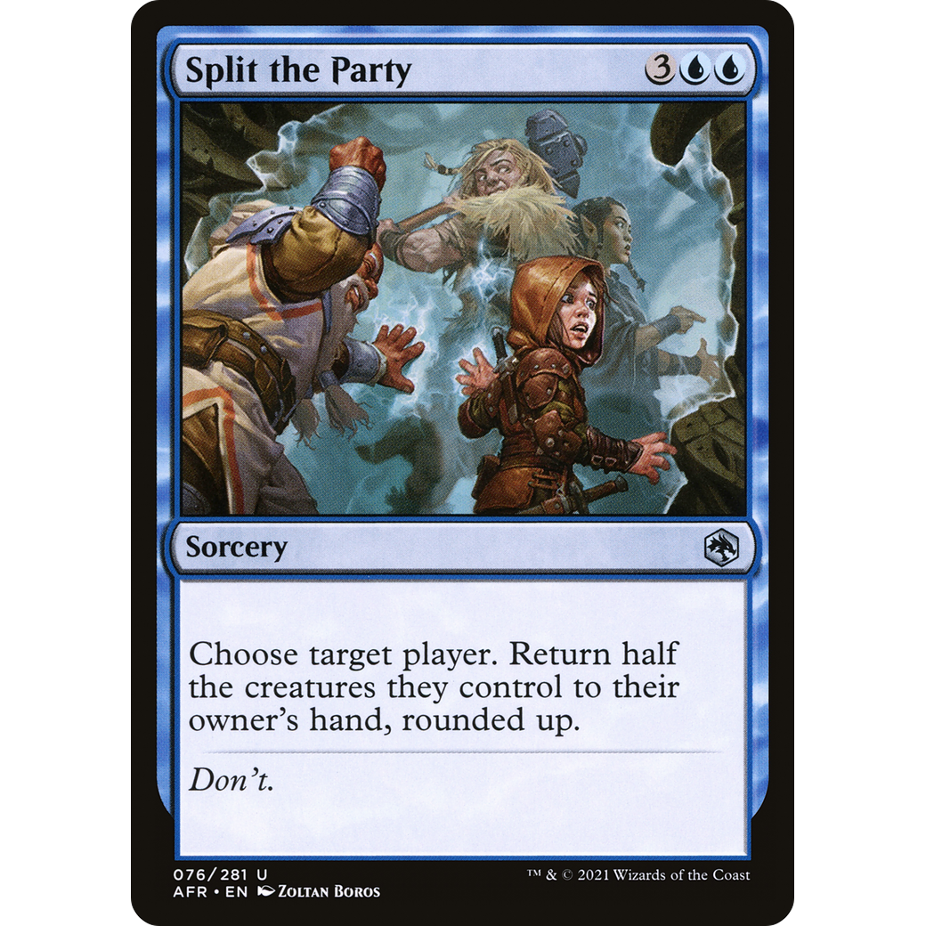 Split the Party (AFR-076) - Adventures in the Forgotten Realms
