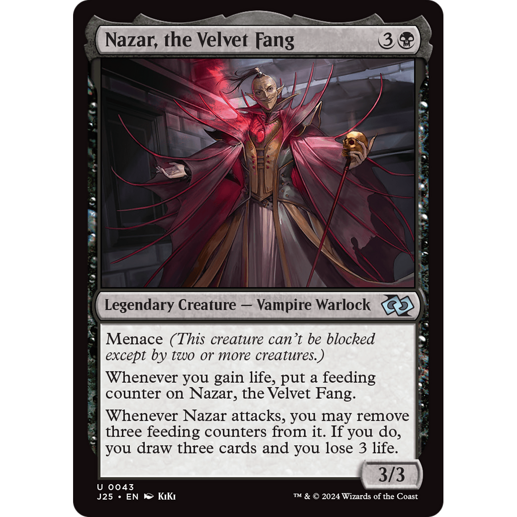 Nazar, the Velvet Fang (J25-043) - Foundations Jumpstart