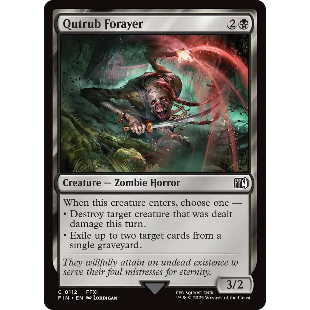 Qutrub Forayer (FIN-112) - FINAL FANTASY Foil