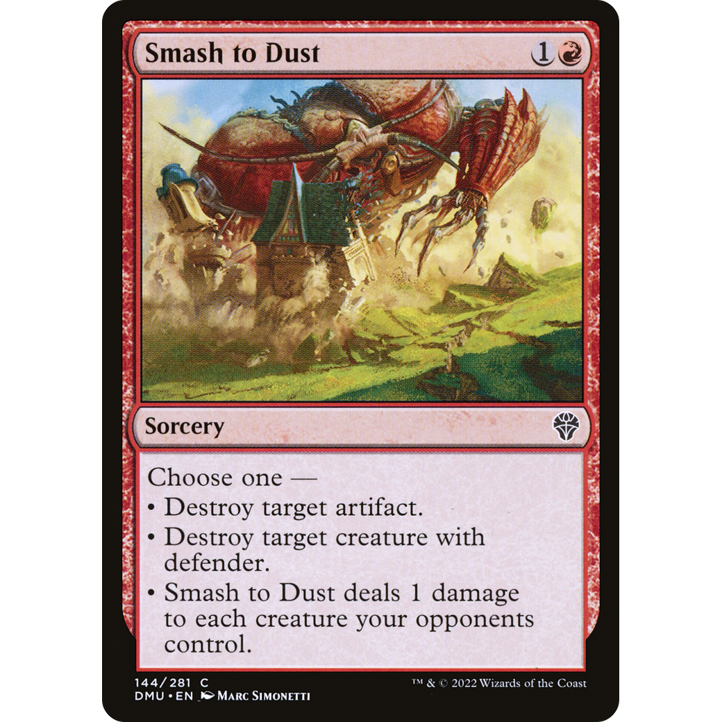 Smash to Dust (DMU-144) - Dominaria United Foil