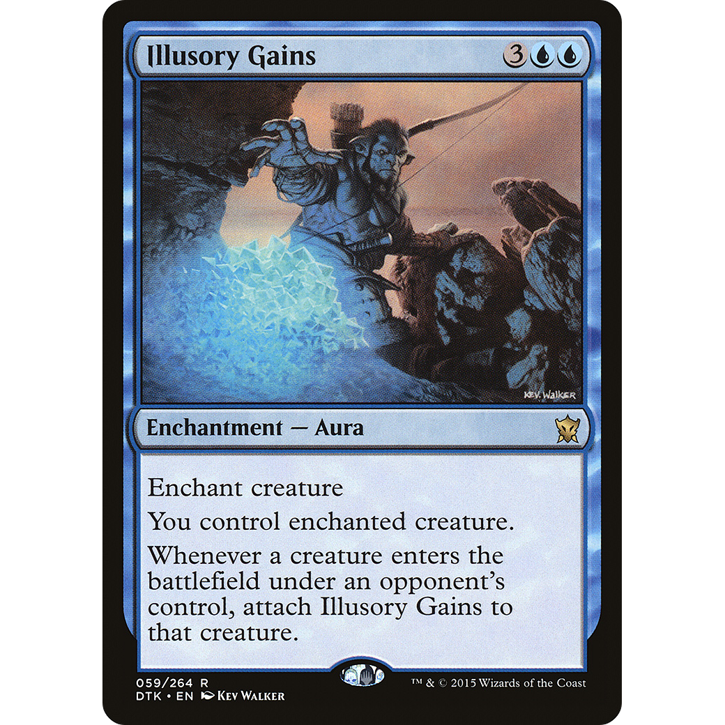 Illusory Gains (DTK-059) - Dragons of Tarkir