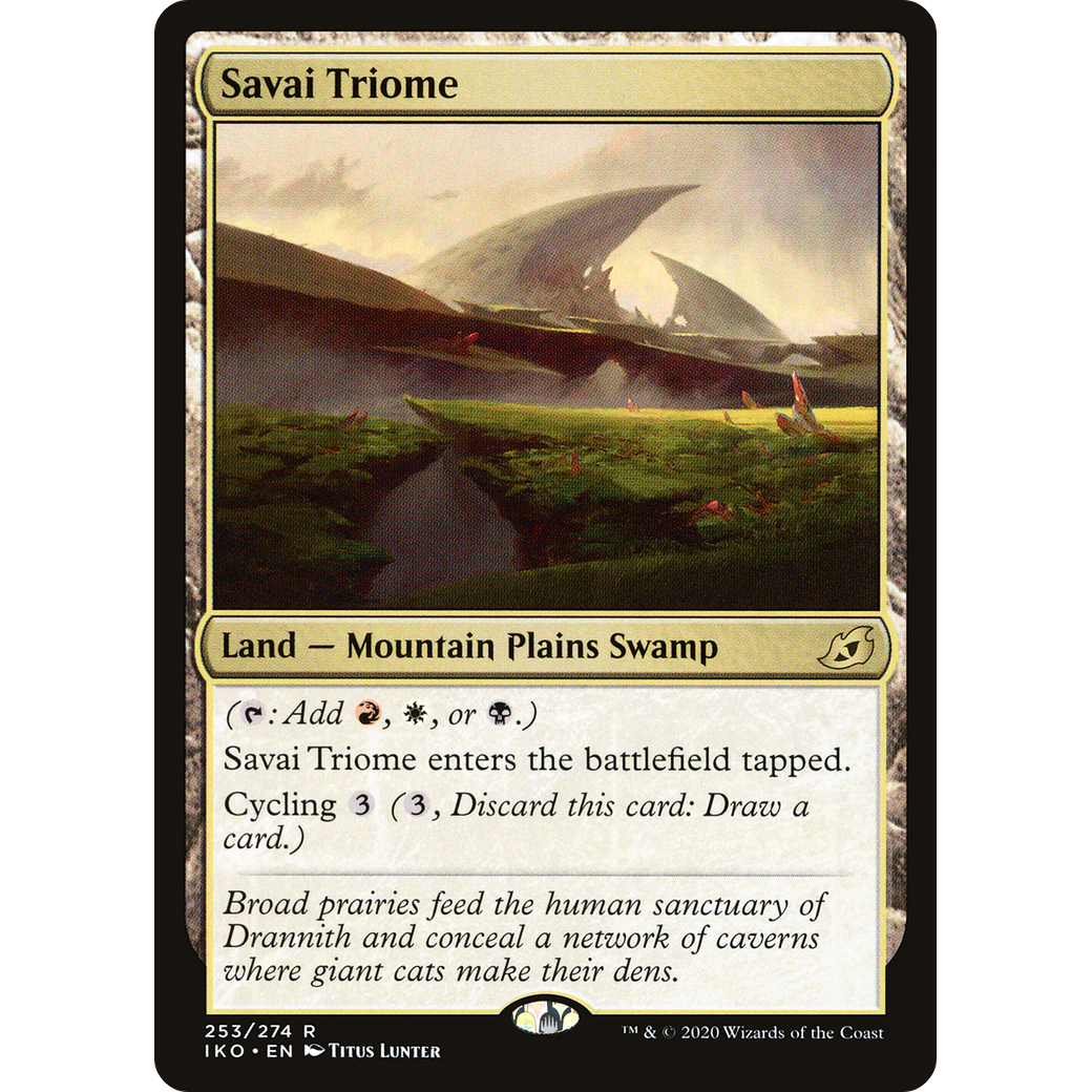 Savai Triome (IKO-253) - Ikoria: Lair of Behemoths