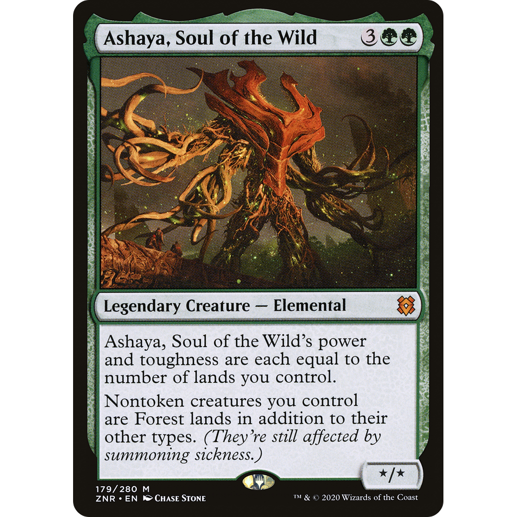Ashaya, Soul of the Wild (ZNR-179) - Zendikar Rising