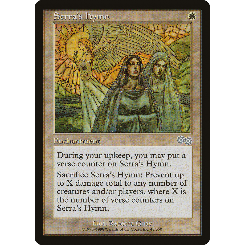Serra's Hymn (USG-048) - Urza's Saga