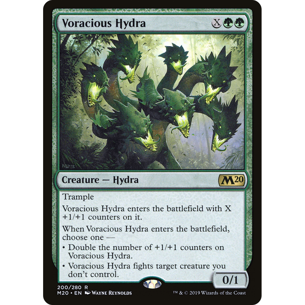 Voracious Hydra (M20-200) - Core Set 2020 Foil