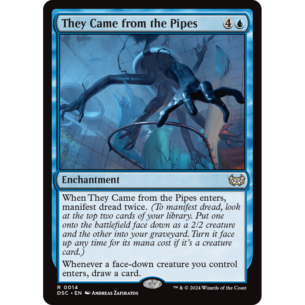 They Came from the Pipes (DSC-014) - Duskmourn: House of Horror Commander