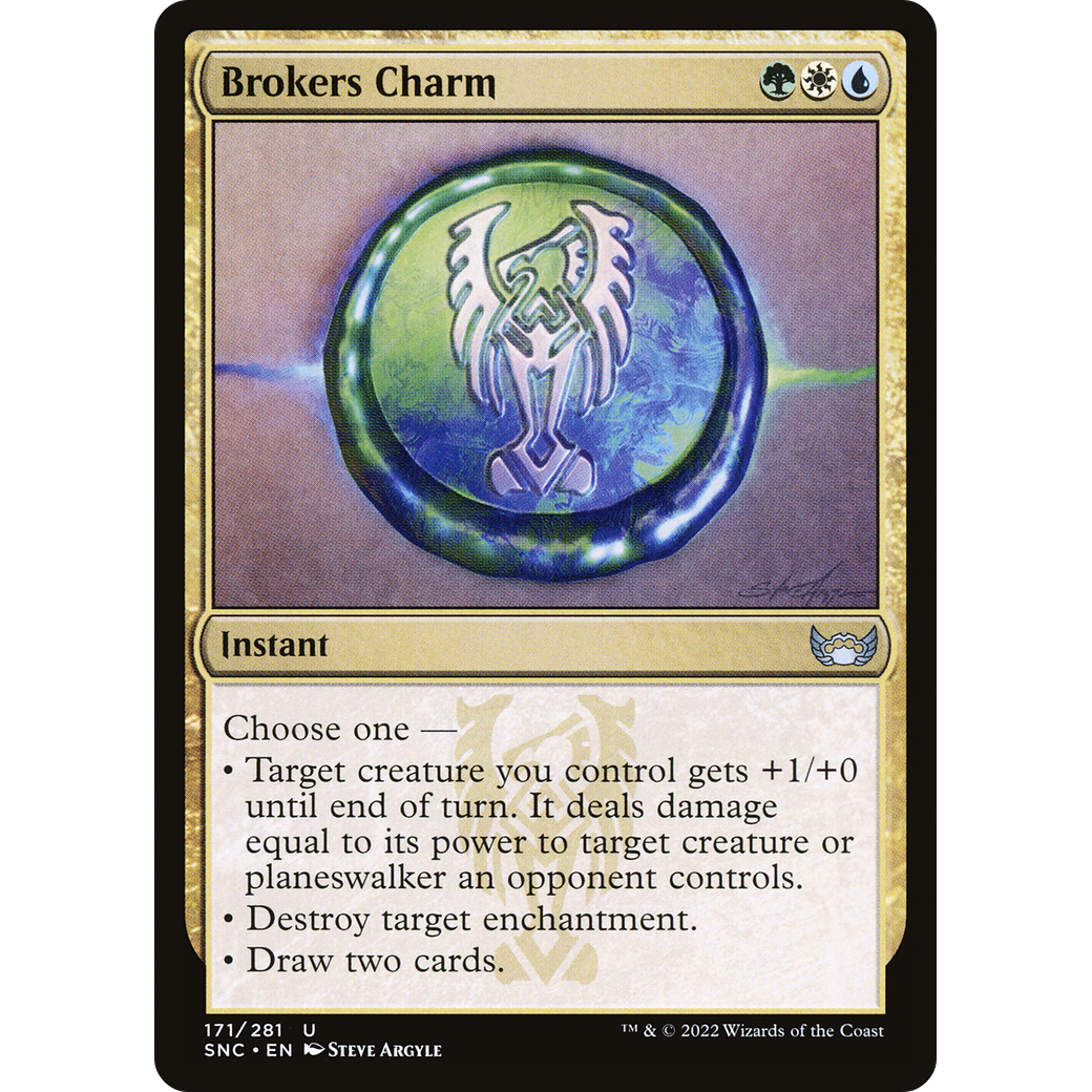 Brokers Charm (SNC-171) - Streets of New Capenna Foil