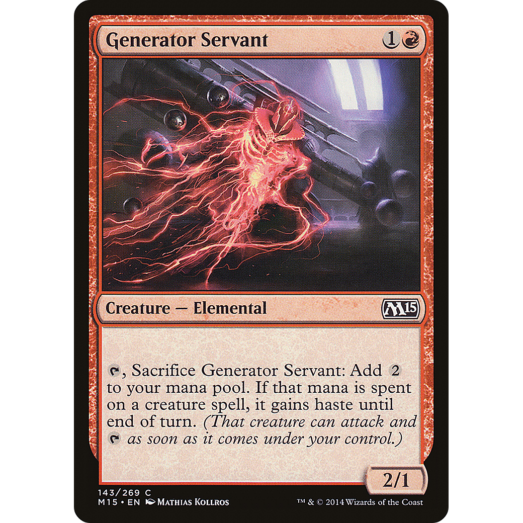 Generator Servant (M15-143) - Magic 2015