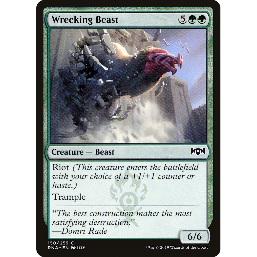 Wrecking Beast (RNA-150) - Ravnica Allegiance