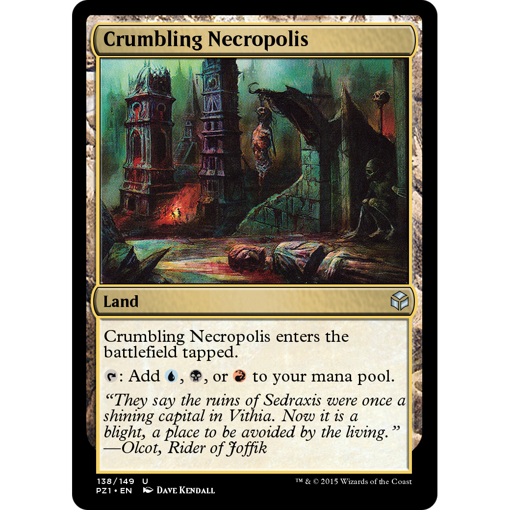 Crumbling Necropolis (PZ1-138) - Legendary Cube Prize Pack