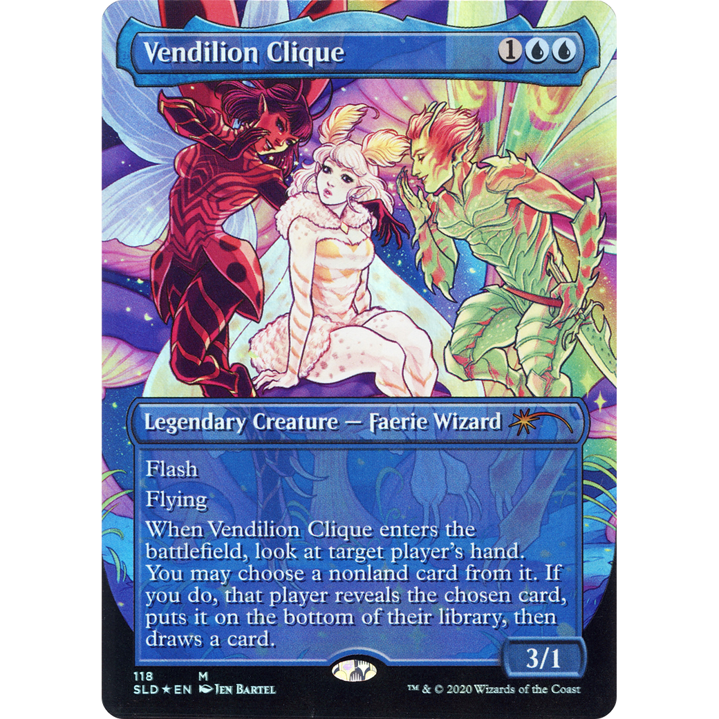 Vendilion Clique (SLD-118) - Secret Lair Drop (Borderless) Foil