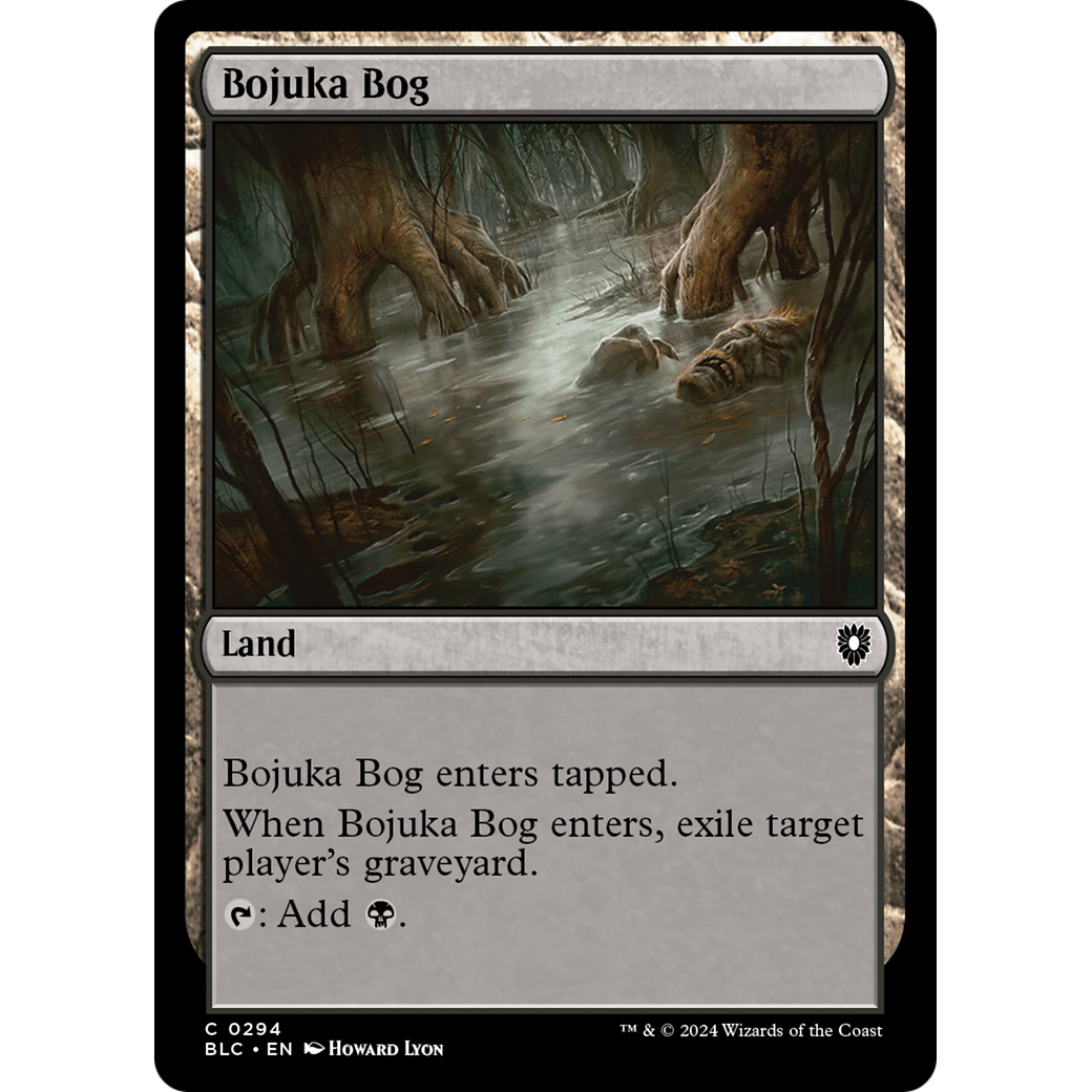 Bojuka Bog (BLC-294) - Bloomburrow Commander