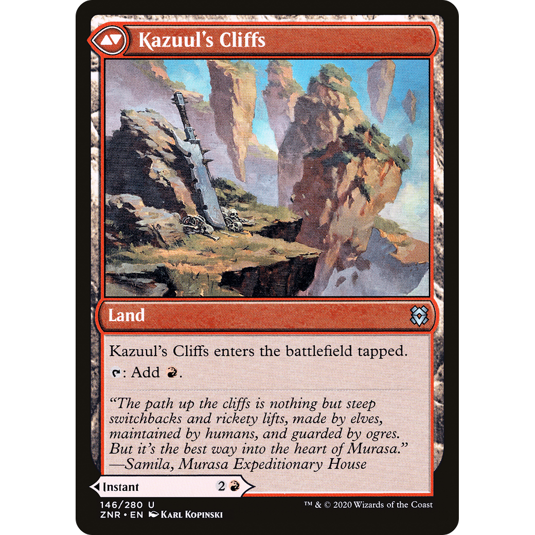 Kazuul's Fury (ZNR-146) - Zendikar Rising Foil
