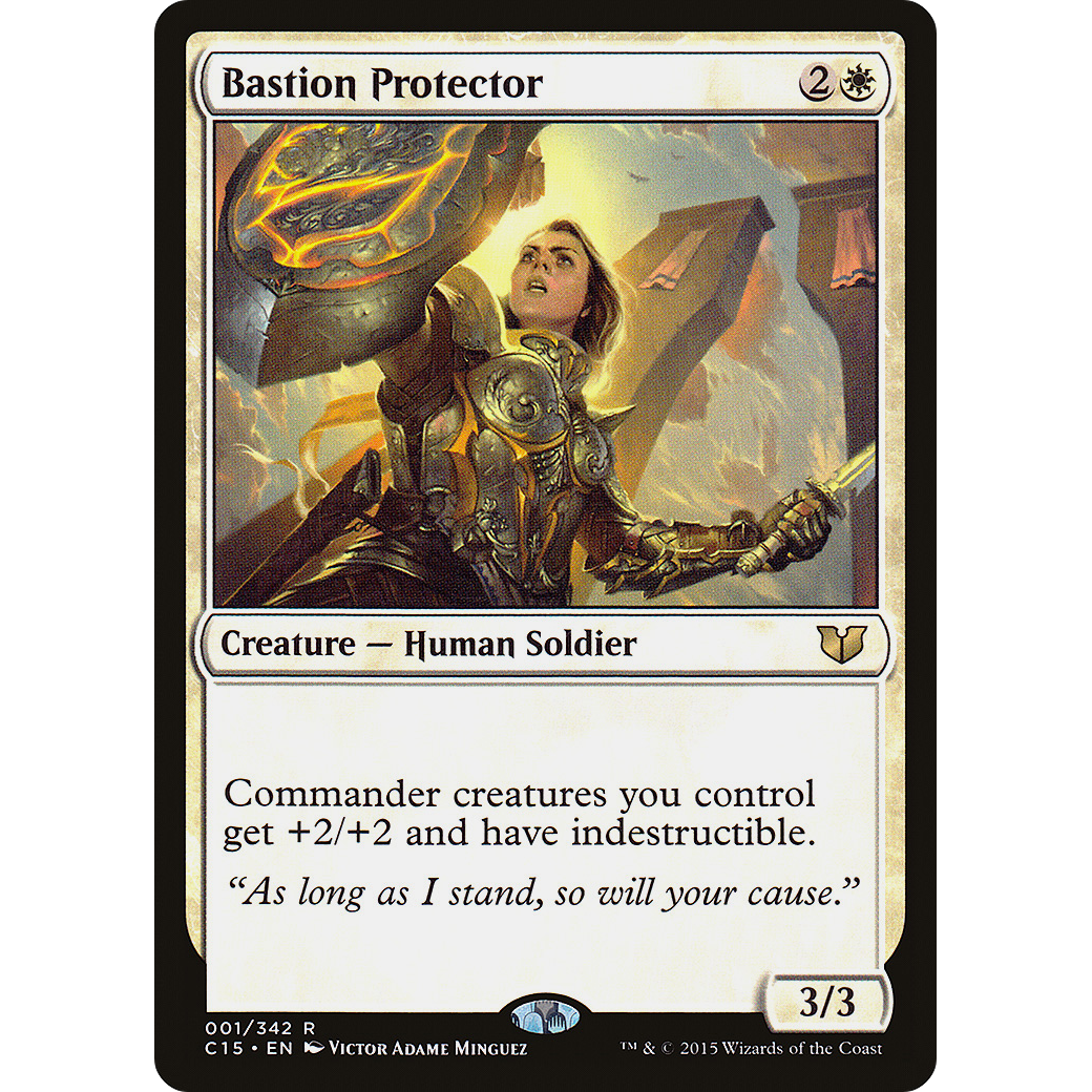 Bastion Protector (C15-001) - Commander 2015