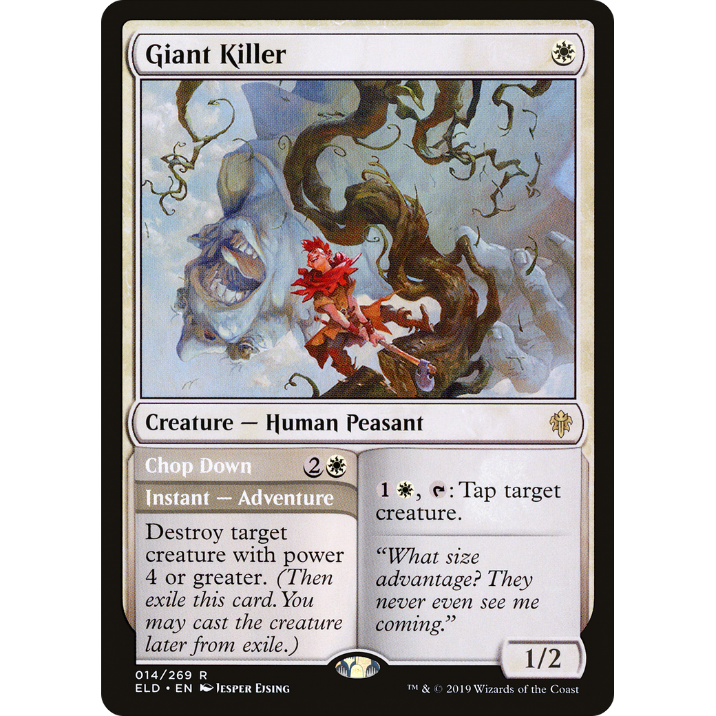 Giant Killer (ELD-014) - Throne of Eldraine Foil