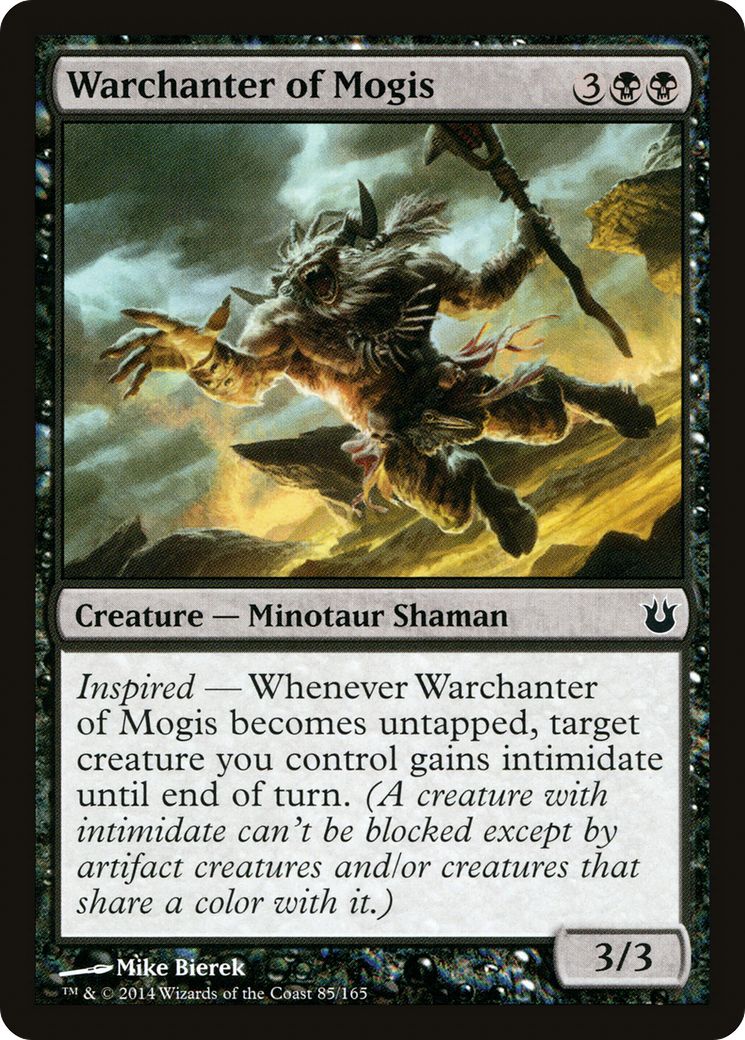 Warchanter of Mogis (BNG-085) - Born of the Gods Foil