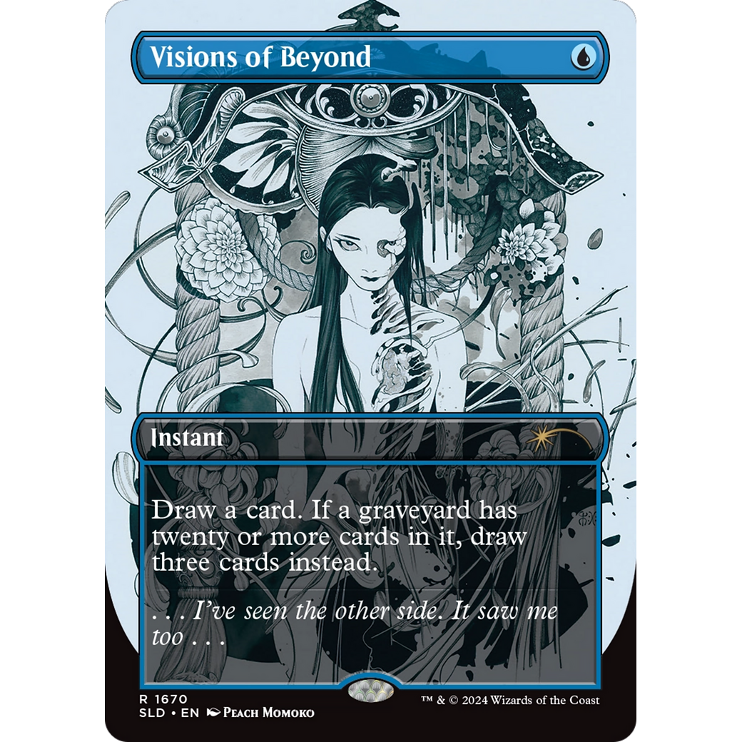 Visions of Beyond (SLD-1670) - Secret Lair Drop (Borderless)