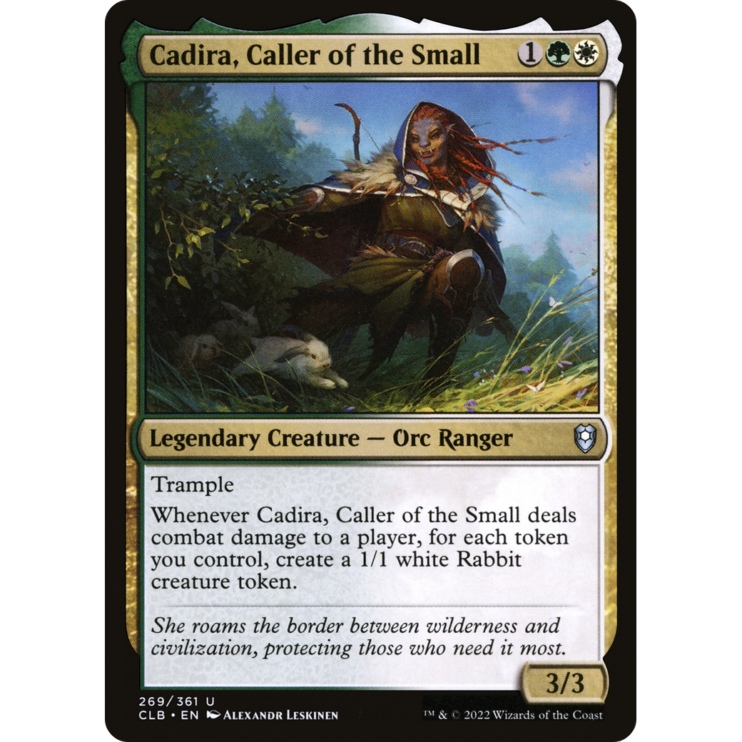 Cadira, Caller of the Small (CLB-269) - Commander Legends: Battle for Baldur's Gate Foil