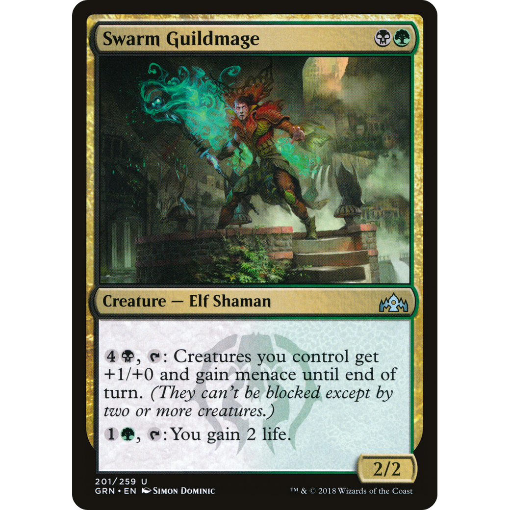 Swarm Guildmage (GRN-201) - Guilds of Ravnica Foil