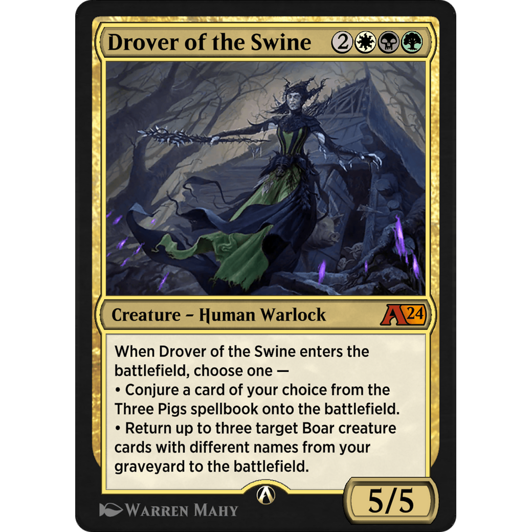 Drover of the Swine (YWOE-017) - Alchemy: Wilds of Eldraine