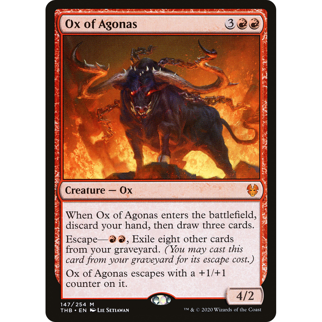 Ox of Agonas (THB-147) - Theros Beyond Death