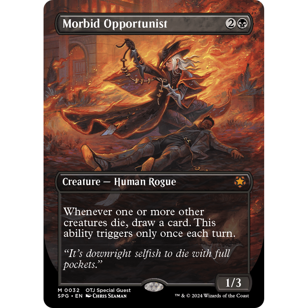 Morbid Opportunist (Borderless) (SPG-032) - Special Guests (Borderless) Foil