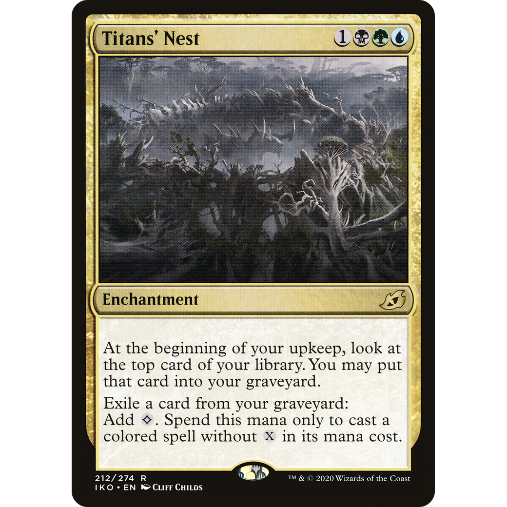 Titans' Nest (IKO-212) - Ikoria: Lair of Behemoths Foil