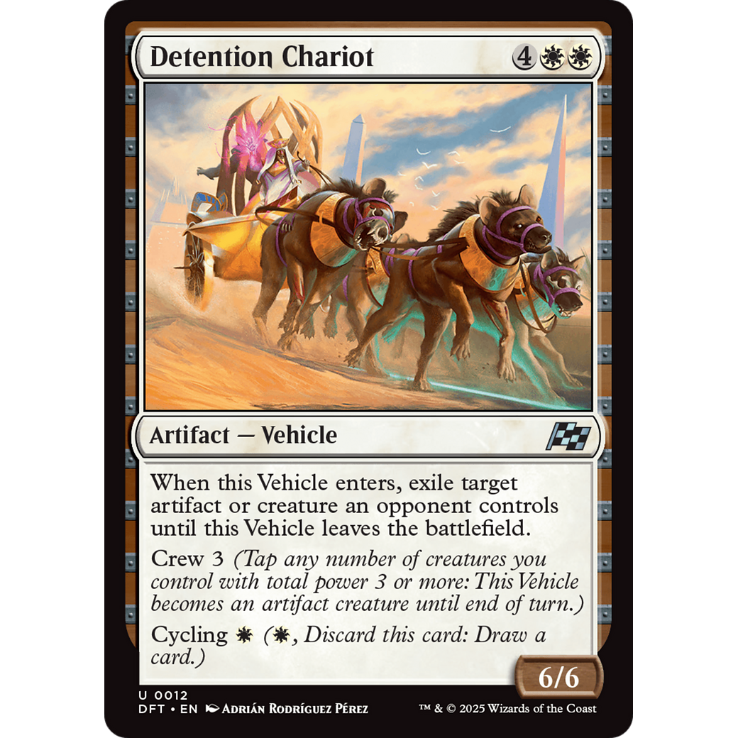 Detention Chariot (DFT-012) - Aetherdrift