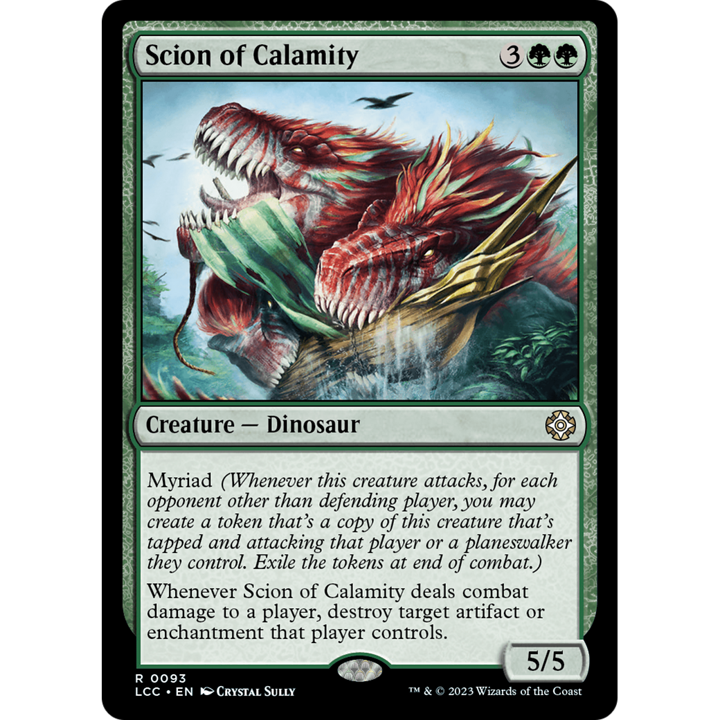Scion of Calamity (LCC-093) - The Lost Caverns of Ixalan Commander