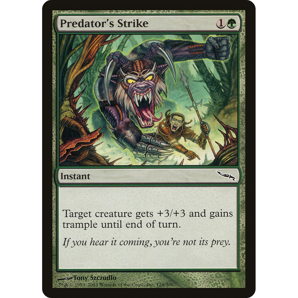 Predator's Strike (MRD-128) - Mirrodin