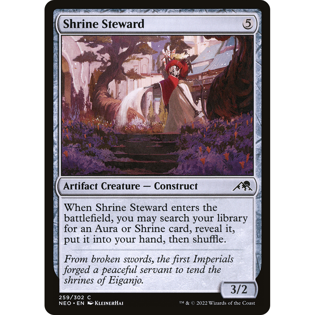 Shrine Steward (NEO-259) - Kamigawa: Neon Dynasty