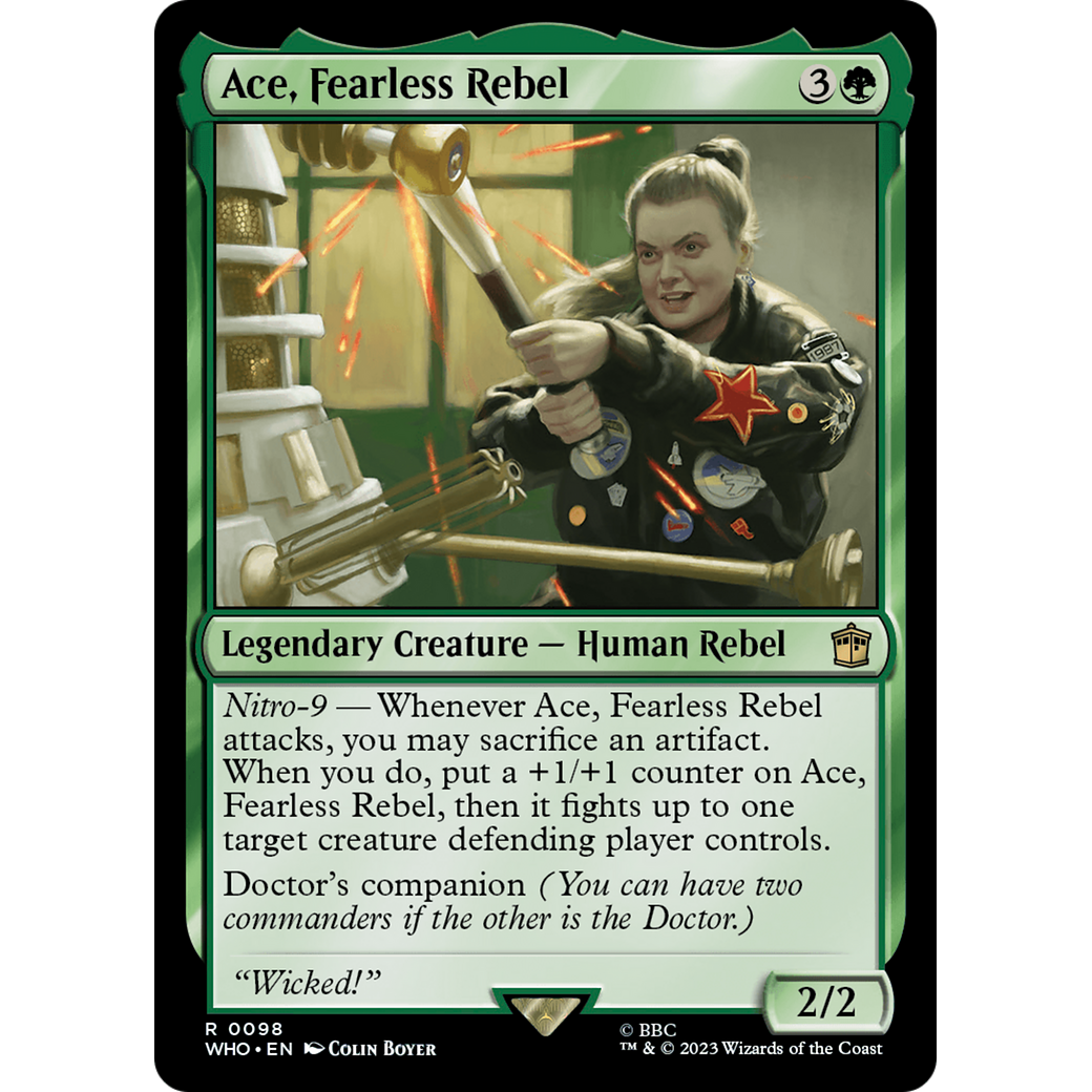 Ace, Fearless Rebel (WHO-098) - Doctor Who