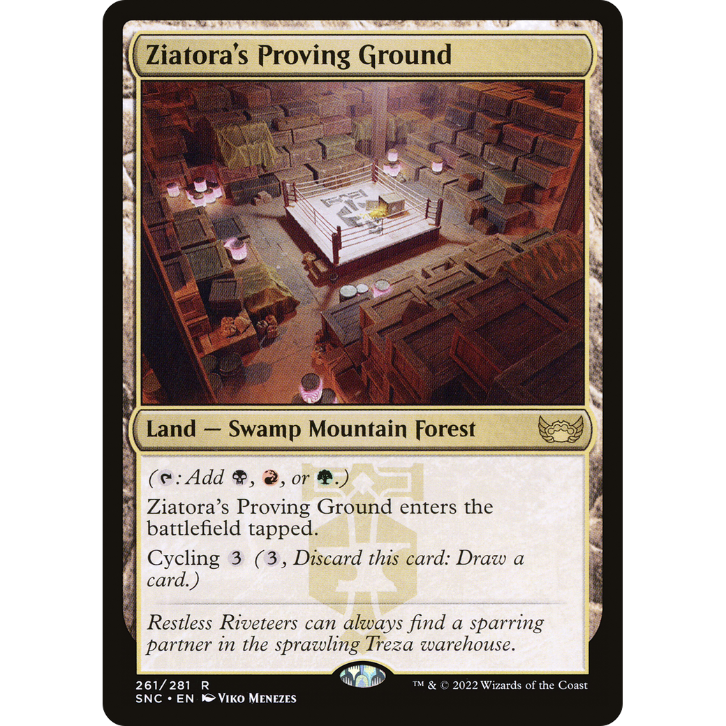 Ziatora's Proving Ground (SNC-261) - Streets of New Capenna Foil