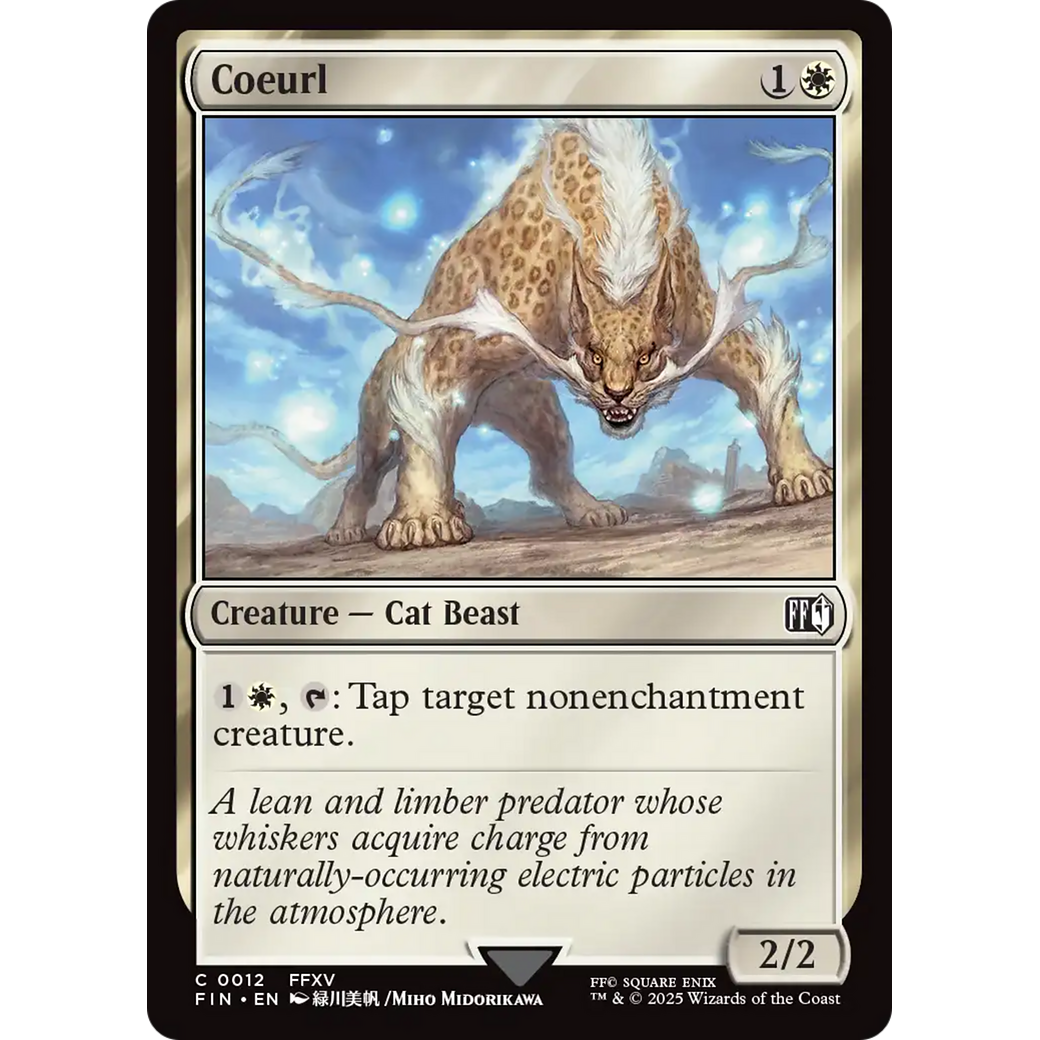 Coeurl (FIN-012) - FINAL FANTASY Foil