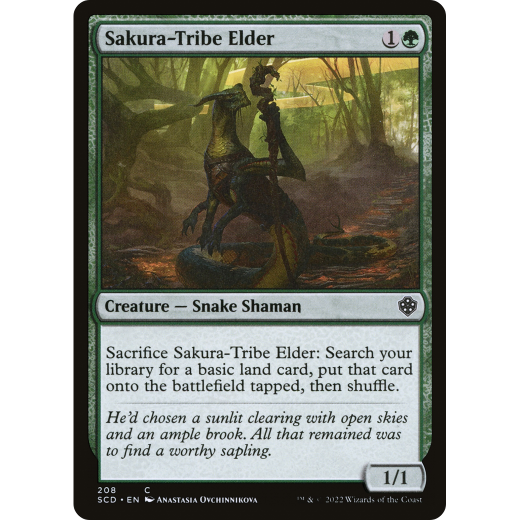 Sakura-Tribe Elder (SCD-208) - Starter Commander Decks