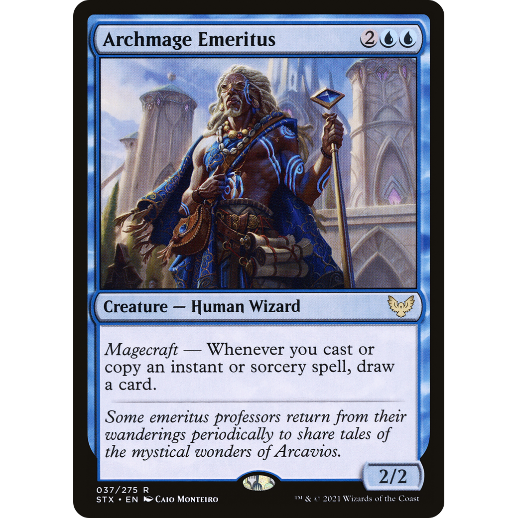 Archmage Emeritus (STX-037) - Strixhaven: School of Mages