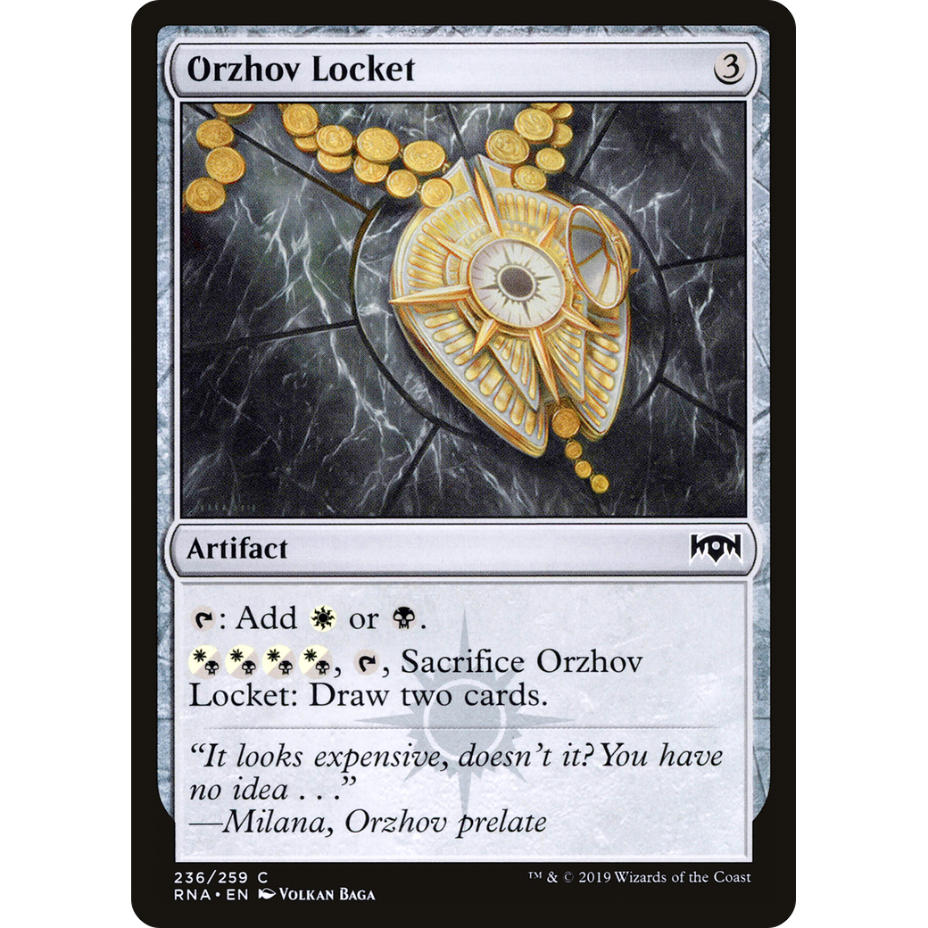 Orzhov Locket (RNA-236) - Ravnica Allegiance Foil