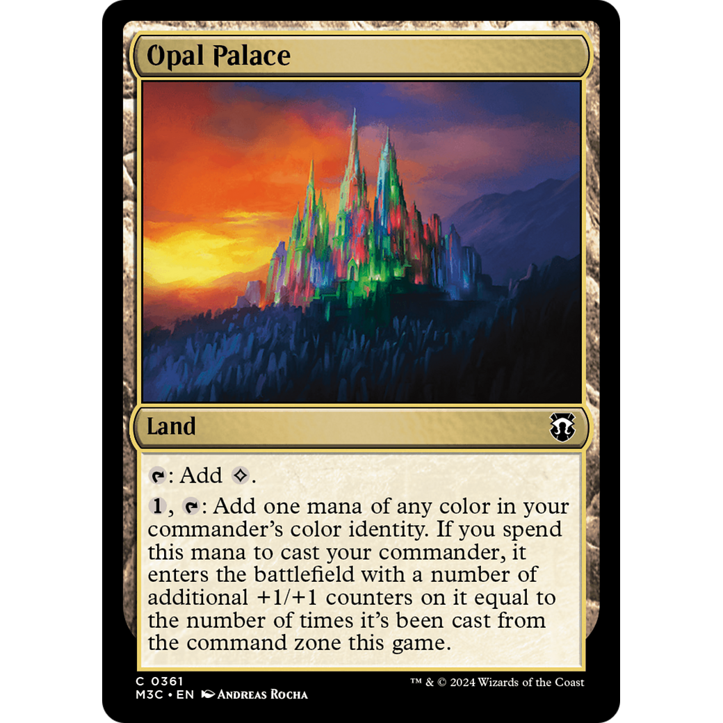 Opal Palace (M3C-361) - Modern Horizons 3 Commander