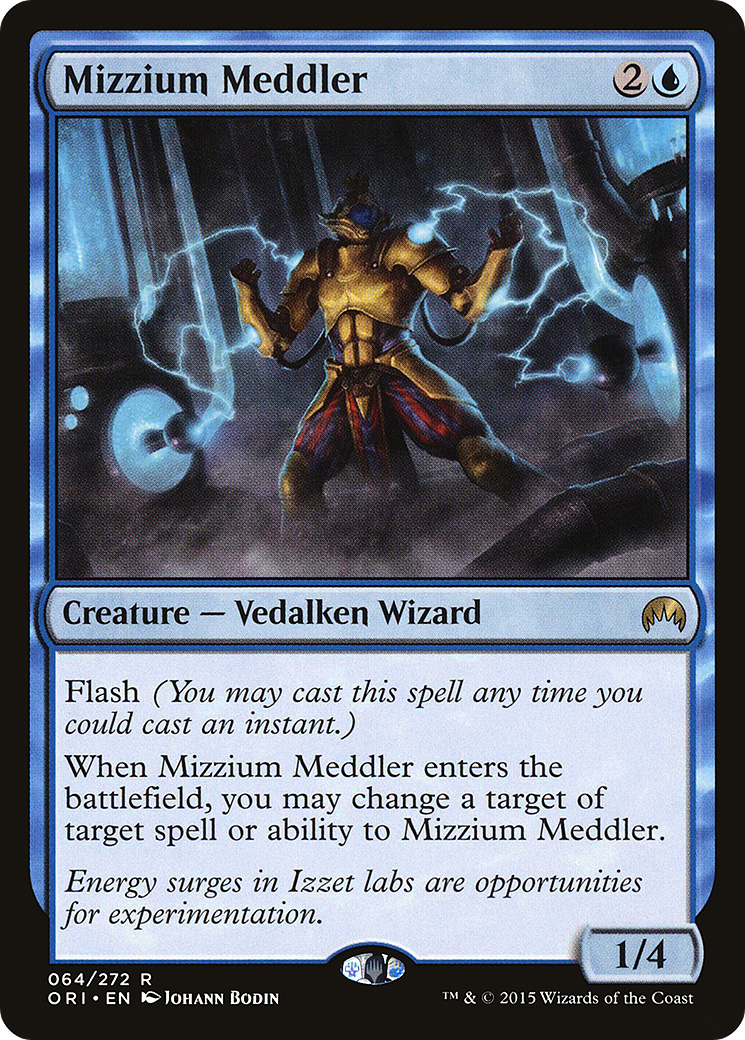 Mizzium Meddler (ORI-064) - Magic Origins Foil