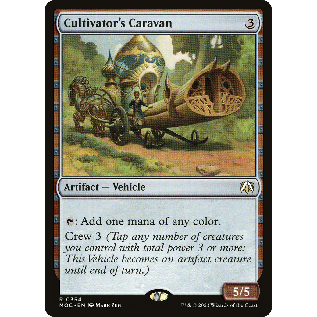 Cultivator's Caravan (MOC-354) - March of the Machine Commander