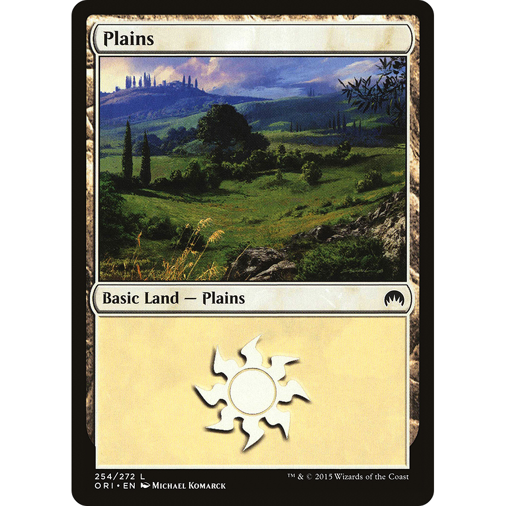Plains (254) (ORI-254) - Magic Origins