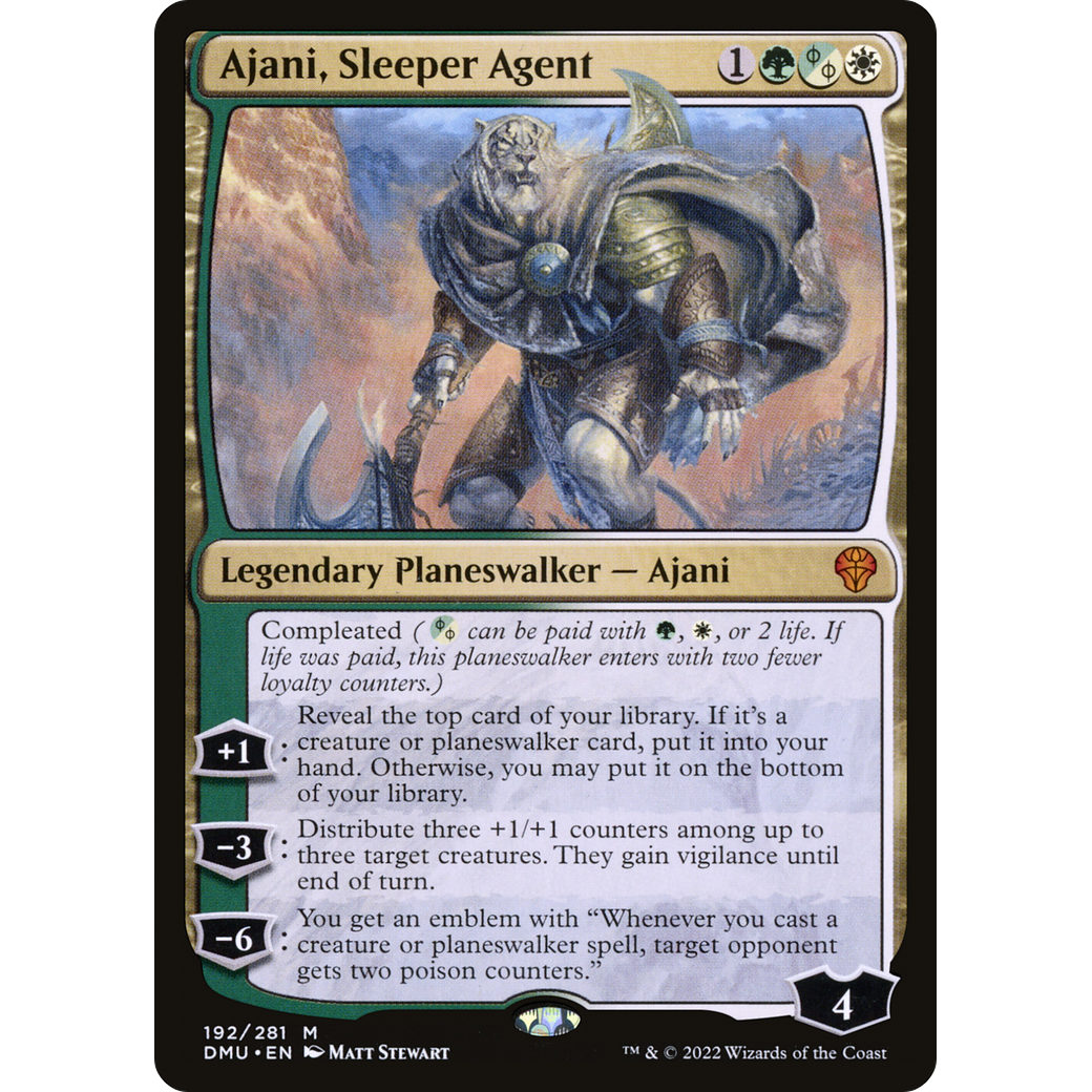 Ajani, Sleeper Agent (DMU-192) - Dominaria United Foil