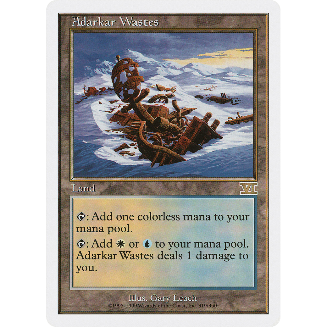 Adarkar Wastes (6ED-319) - Classic Sixth Edition